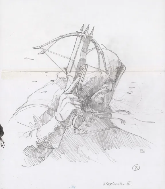Crayonné, Waylander, Didier Graffet