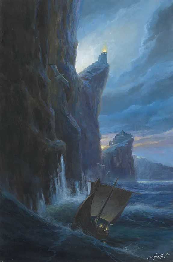 Painting, L'Anneau des Nibelungen, Didier Graffet