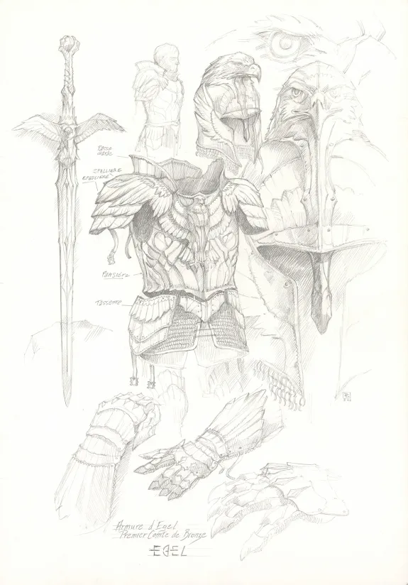 Crayonné, Légende, Collector 40 ans, Didier Graffet