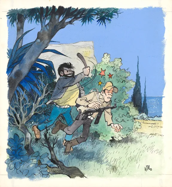 Cover, Tif et Tondu, La Tentation du bien (T.38),  Will