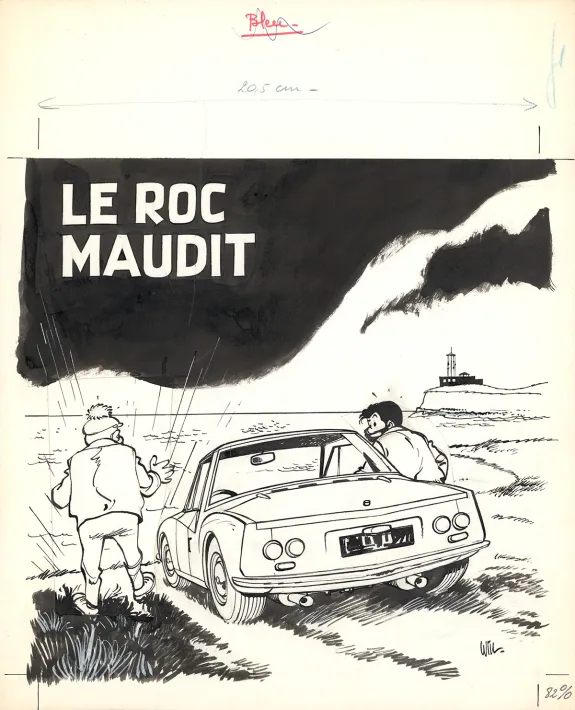 Cover, Tif et Tondu, Le Roc maudit  (T.18),  Will