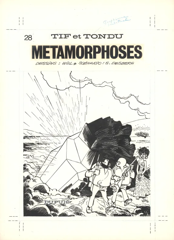Cover, Tif et Tondu, Métamorphoses (T.28),  Will