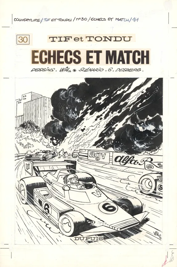 Cover, Tif et Tondu, Échecs et match (T.30),  Will