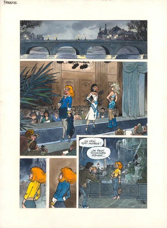 Planche couleur, À la découverte de l'Europe,  Will
