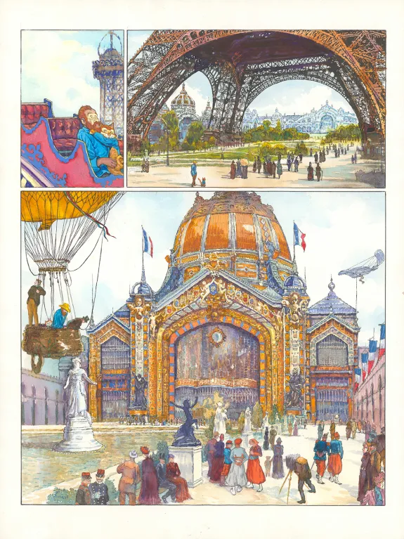 Planche couleur, Vincent et Van Gogh (T.1), Gradimir Smudja