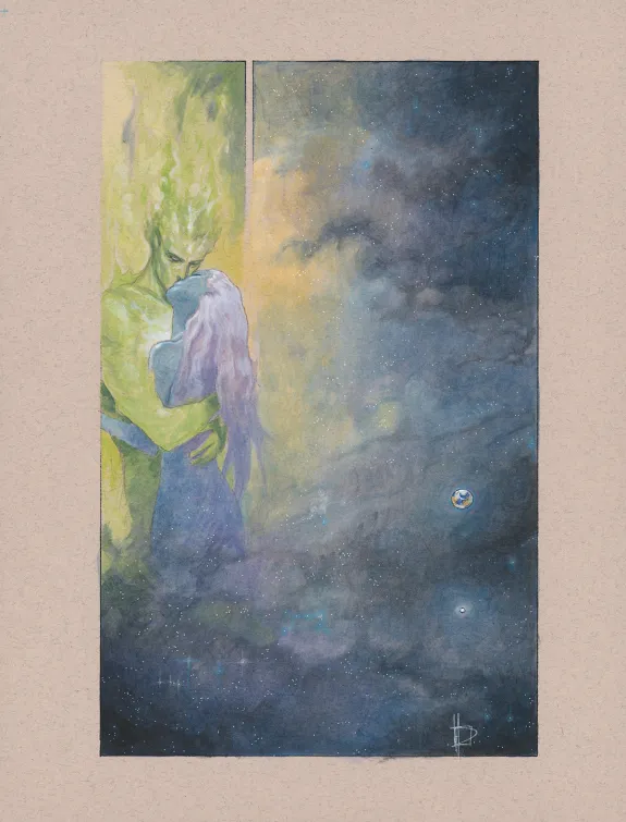 Planche couleur, Sandman, Endless Nights (T.11), Miguelanxo Prado