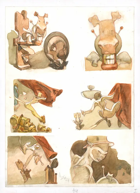 Planche couleur, Fantagas, Siboney (T.2), Carlos Nine