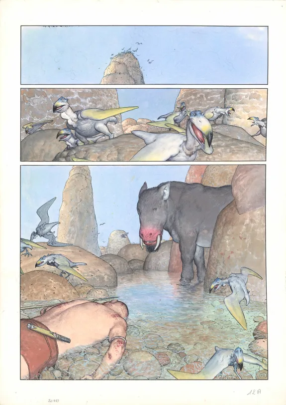 Planche couleur, Les Hérésiarques, L'Âme creuse (T.1),  Das Pastoras