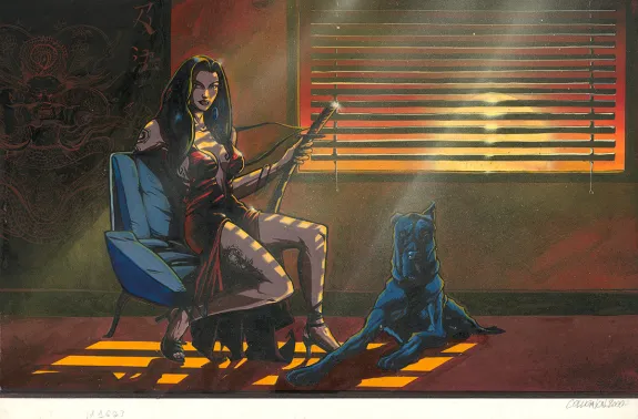 Illustration couleur, Lex, Stéphane Collignon
