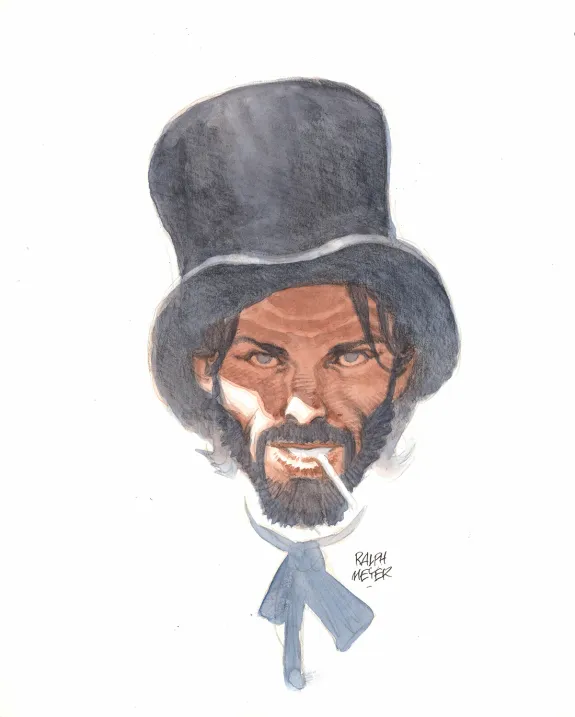 Illustration couleur, Undertaker, Ralph Meyer