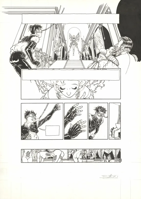 Planche couleur, Fée et tendres automates, Elle (T.2), Béatrice Tillier