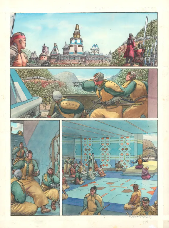 Planche couleur, Castaka, Dayal : Le Premier Ancêtre (T.1),  Das Pastoras