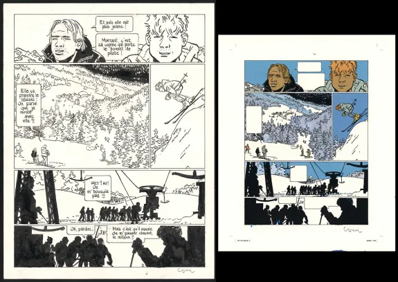 Planche noir et blanc, Yiyun,  Cosey