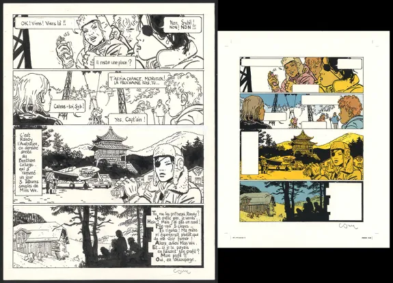 Planche noir et blanc, Yiyun,  Cosey
