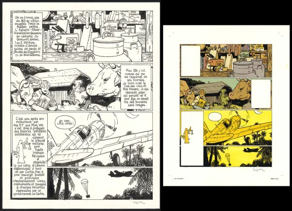 Planche noir et blanc, Yiyun,  Cosey