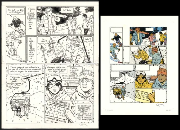 Planche noir et blanc, Yiyun,  Cosey