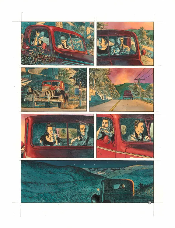 Planche couleur, Rockabilly, Christophe Dubois