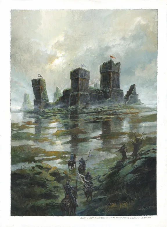 Painting, Game of Thrones, The Illustrated Edition - 20th Anniversary, Didier Graffet