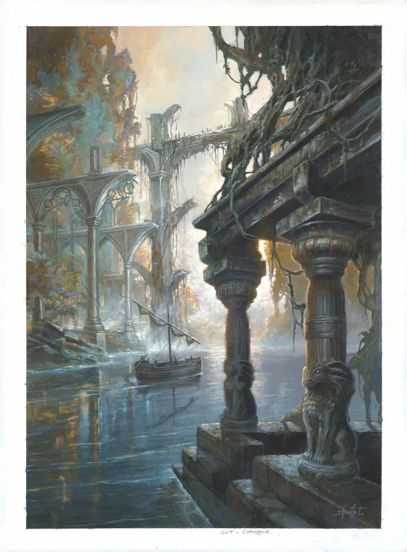 Painting, Game of Thrones, A Song of Ice and Fire, Didier Graffet