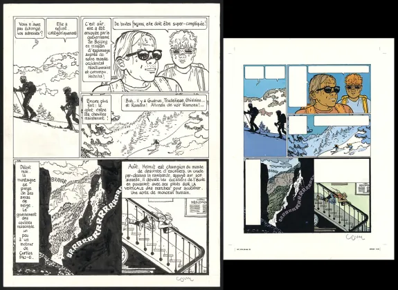 Planche noir et blanc, Yiyun,  Cosey