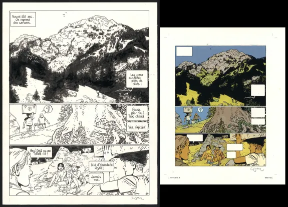 Planche noir et blanc, Yiyun,  Cosey
