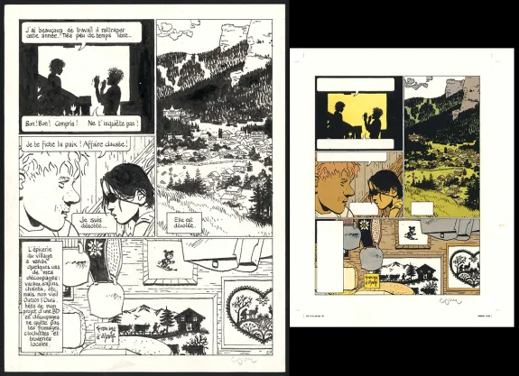 Planche noir et blanc, Yiyun,  Cosey