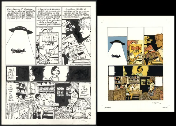 Planche noir et blanc, Yiyun,  Cosey