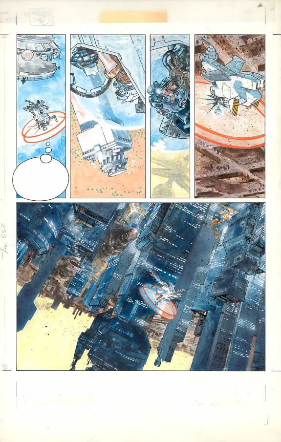 Planche couleur, Los Angeles, Colin Wilson