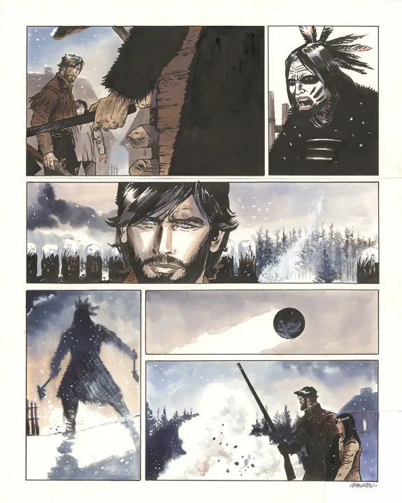Planche couleur, Nouvelle France, Bernard Vrancken