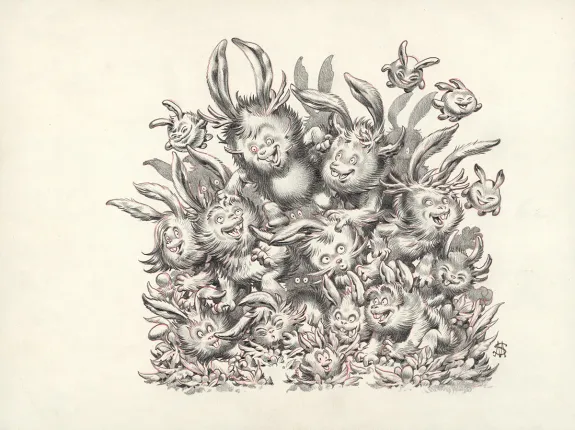 Illustration noir et blanc, Stan Manoukian