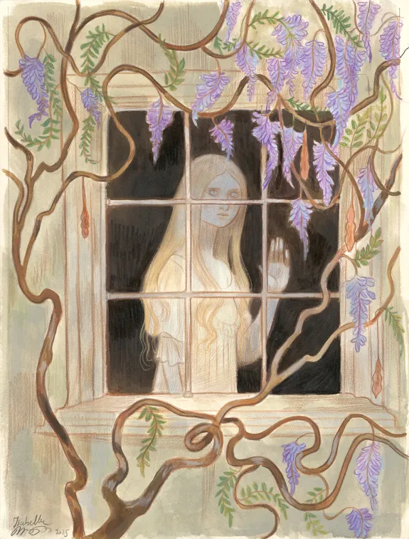 Illustration couleur, Hurlevent (Wuthering Heights), Isabella Mazzanti