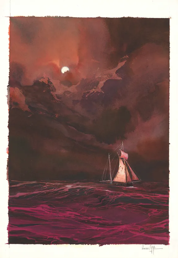 Illustration couleur, Emmanuel Lepage