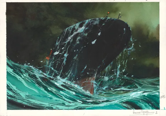 Planche couleur, Danser avec le vent, Emmanuel Lepage