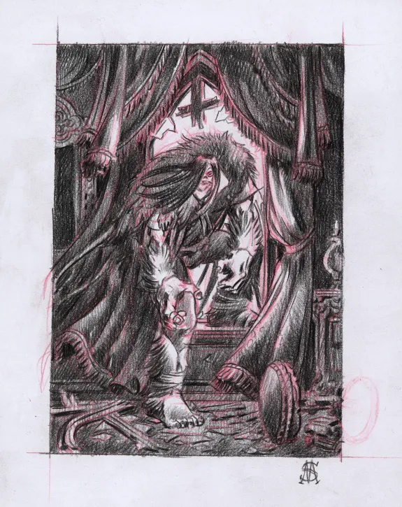 Sketch, Frankenstein, Stan Manoukian