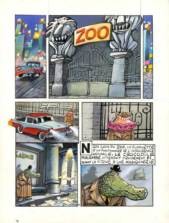 Planche couleur, La Vache, Johan De Moor