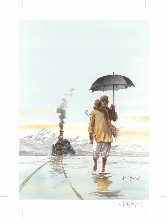 Cover, India dreams, Il n'y a rien à Darjeeling (T.4), Jean François Charles