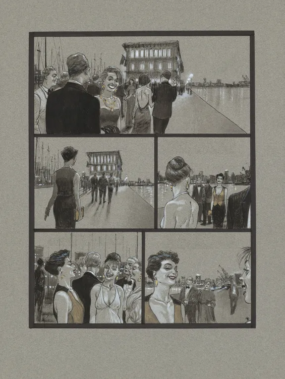 Planche couleur, Après l’amour - Venin de femmes, Miguelanxo Prado