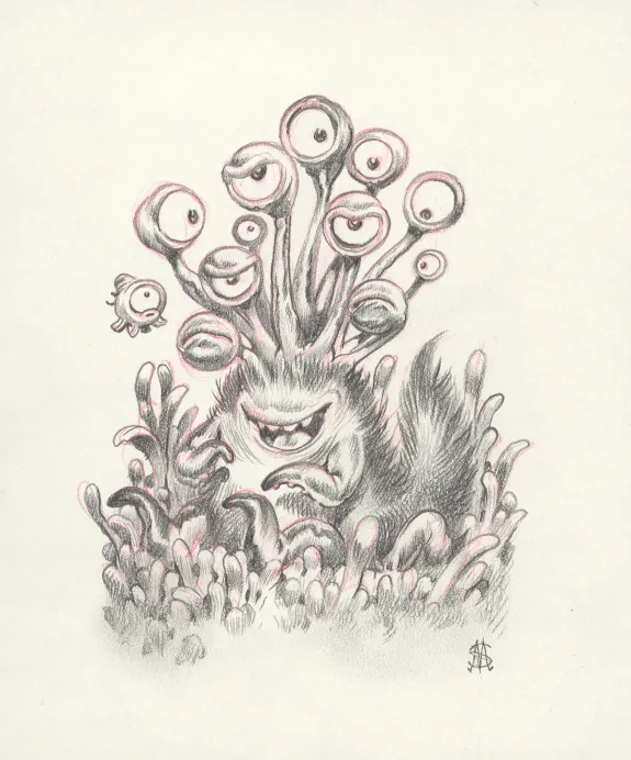 Illustration noir et blanc, Stan Manoukian
