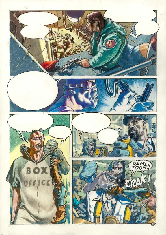 Planche couleur, RanXerox, Amen ! (T.3), Tanino Liberatore