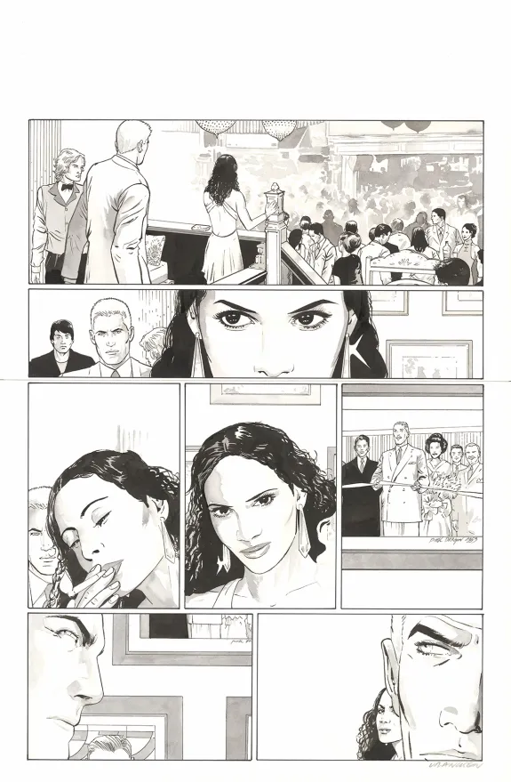 Planche noir et blanc, I.R.$., L'Or de Yamashita (T.13), Bernard Vrancken