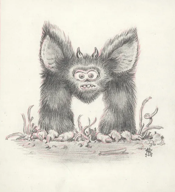 Black and white illustration, Stan Manoukian