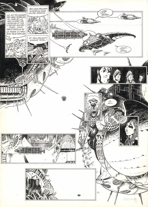 Planche noir et blanc, Kookaburra,  Crisse