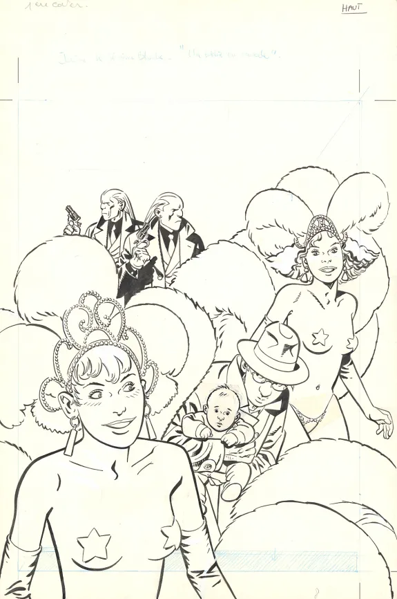 Cover, Jérôme K. Jérôme Bloche, Un bébé en cavale (T.10), Alain Dodier
