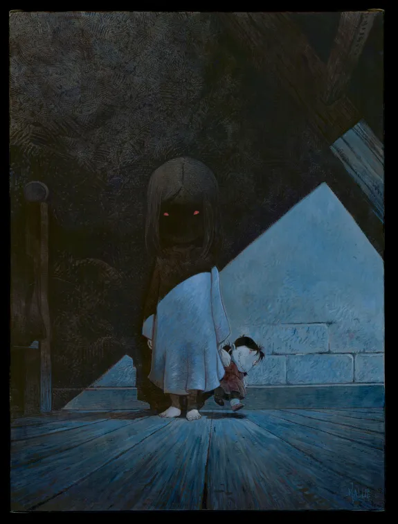 Peinture, Le Grand Mort, Blanche (T.3), Vincent Mallié
