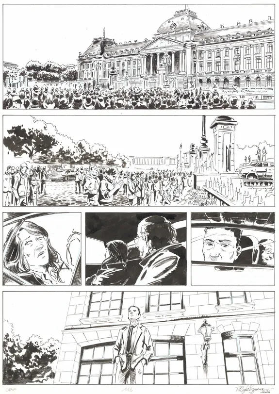 Black and white original page, OFF, Patrice Réglat-Vizzavona