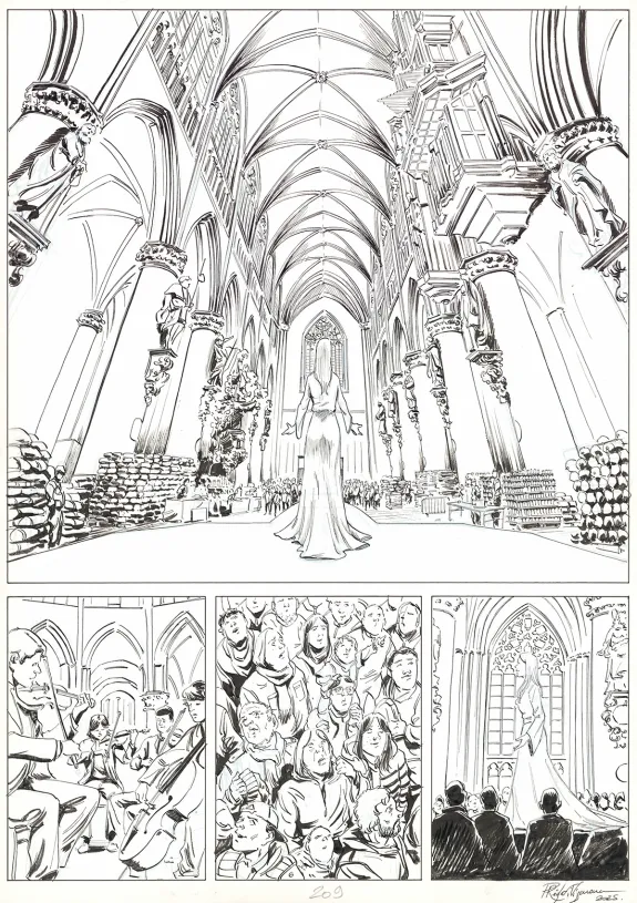 Black and white original page, OFF, Patrice Réglat-Vizzavona