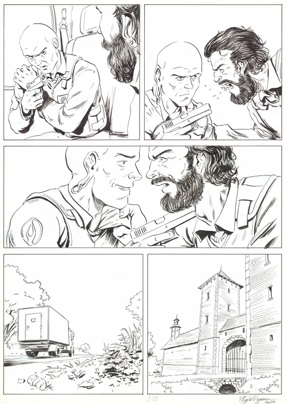 Planche noir et blanc, OFF, Patrice Réglat-Vizzavona