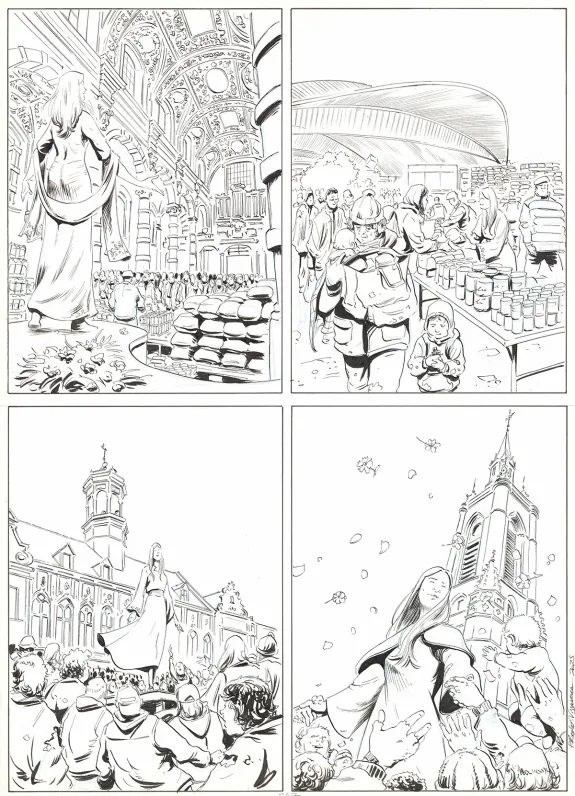 Black and white original page, OFF, Patrice Réglat-Vizzavona