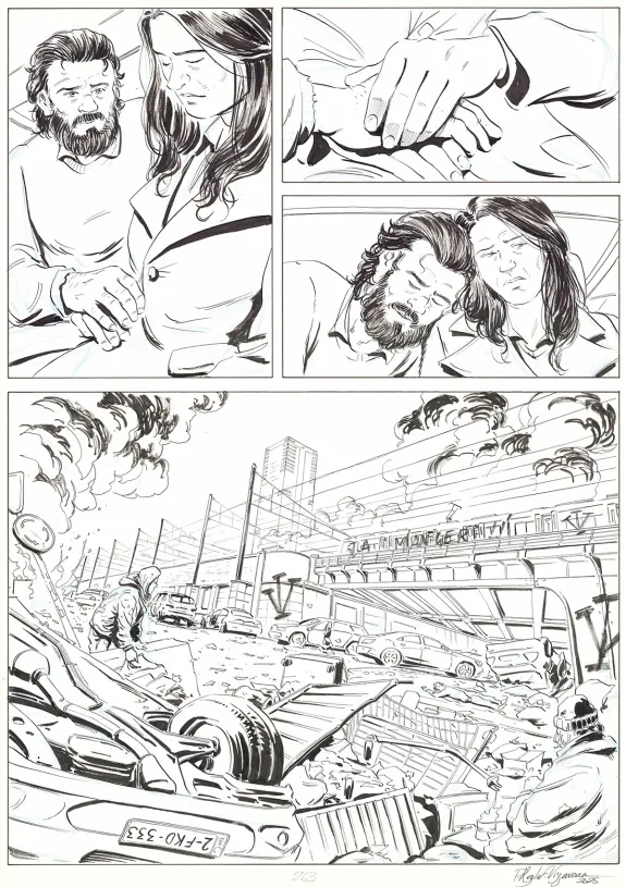 Planche noir et blanc, OFF, Patrice Réglat-Vizzavona