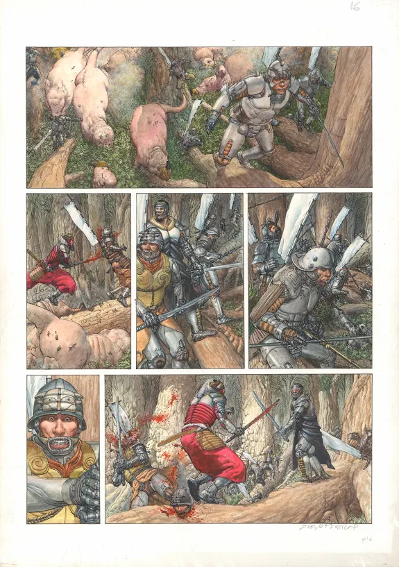 Planche couleur, Castaka, Dayal : Le Premier Ancêtre (T.1),  Das Pastoras